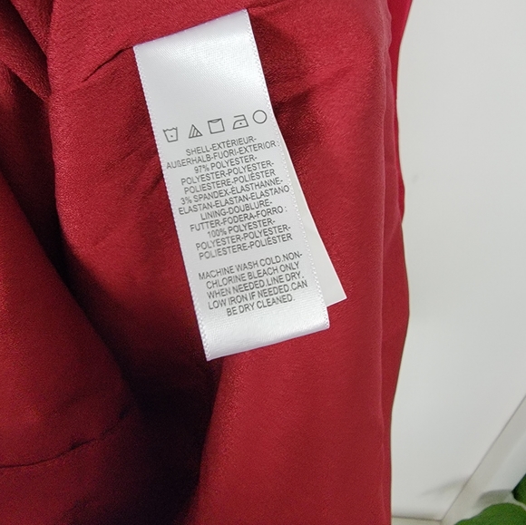 Dress The Population Tiffany Dress Midi Garnet Color New With Tags Size … - Picture 6 of 6